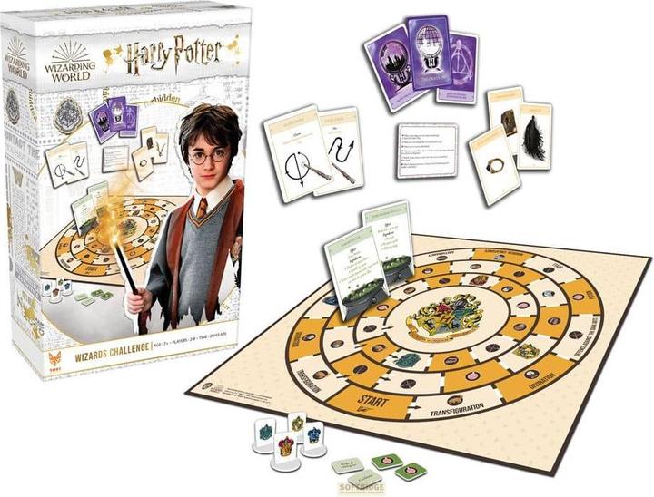 Actual product image Topi games Harry Potter board game Wizards Challenge *English version* (English)
