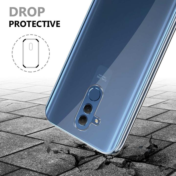 Actual product image Cadorabo TPU Hull 360 Degree Case (Mate 20 Lite)