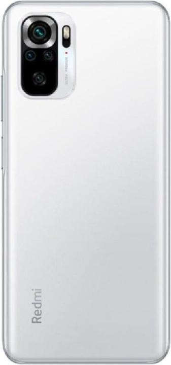 Immagine prodotto Xiaomi Redmi Note 10S (6,43 pollici) Dual-SIM MIUI 12.5 USB Type-C (64 GB, Ciottolo Bianco, 6.43", Doppia SIM, 64 Mpx, 4G)