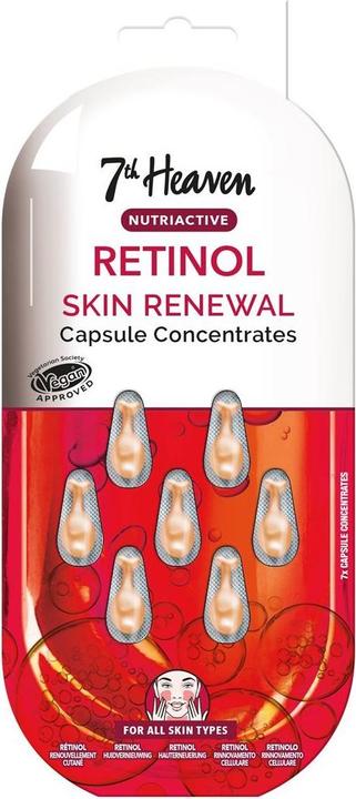 7th Heaven Capsule Concentrates Nutriactive Retinol Skin Renewal 7 Stk