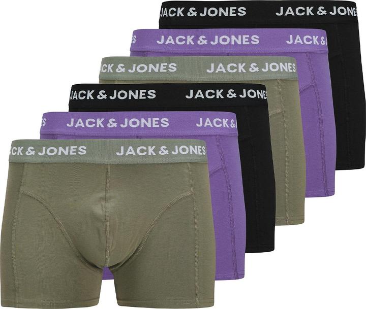 Jack & Jones 6er Pack Rob Solid Retro Short / Pant