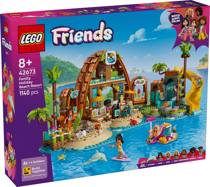 Produktbild LEGO Familienurlaub im Strandresort (42673, LEGO Friends)
