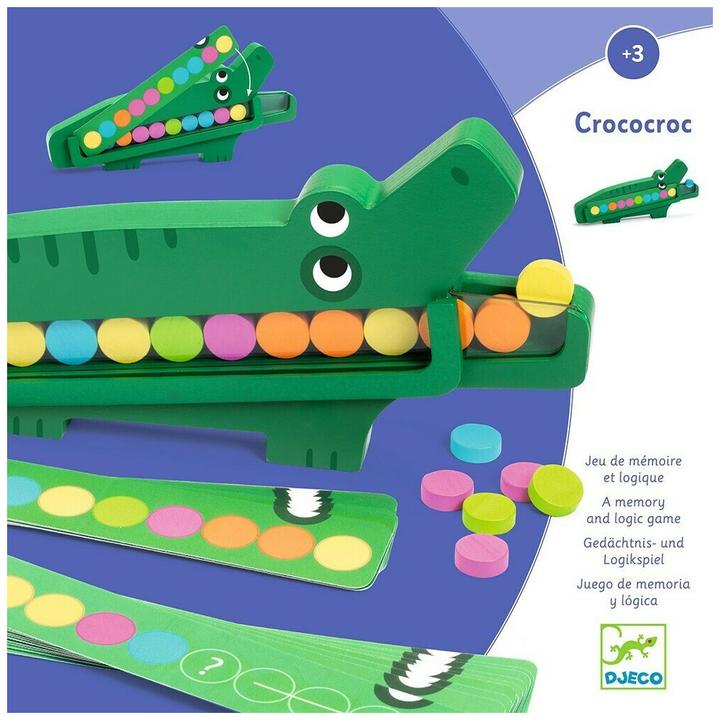 Image du produit Djeco Crococroc (Allemand, Français, Italien, Anglais)