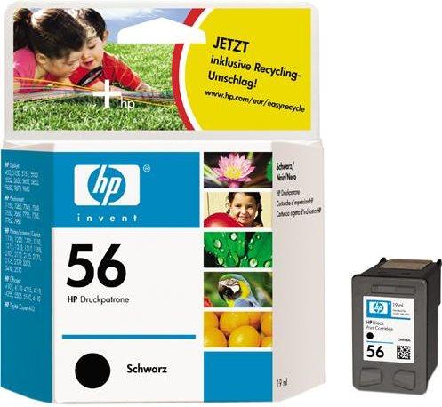 Actual product image HP 56 (PBK)