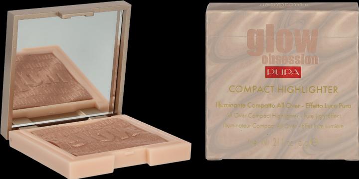 Produktbild Pupa Milano Pupa Glow Obsession Compact Highlighter pure light Effect Rose Gold (002, Highlighter, 6 g)