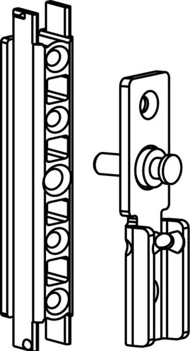 Image du produit Geze Plaques de fixation pour sécurité anti-chute et anti-crépi FPS (1 pcs)