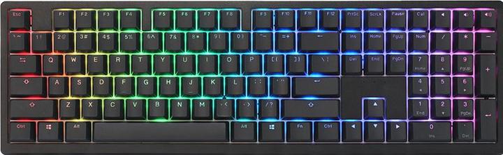Actual product image Ducky Zero 6108 Classic Black Wireless Gaming Keyboard - MX2A Brown (US) (US, Cable, Wireless)