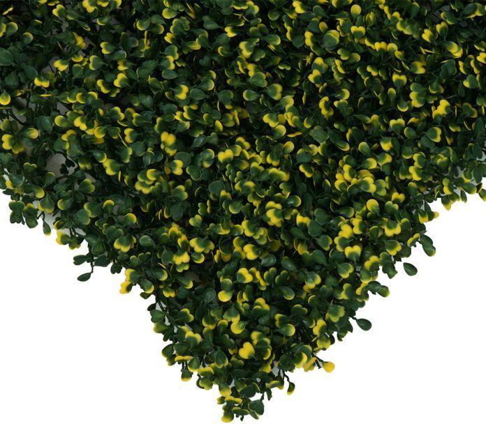 Image du produit Mendler Dalles murales HWC-L78, pare-vue brise-vent pour terrasse/balcon, 4x 50x50cm chaque = 1m² - Bu (49 cm)