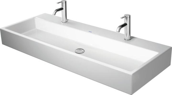 Image du produit Duravit Lavabo VERO AIR m HLB 2 HL 1200x470mm sans trop-plein blanc (470 mm, 1200 mm)