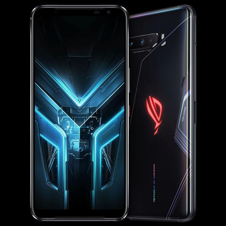 Actual product image ASUS ROG Phone 3 Strix (8GB) (256 GB, Black, 6.59", Dual SIM, 64 Mpx, 5G)
