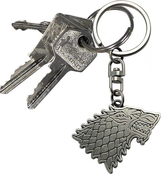 Actual product image ABYstyle GAME OF THRONES - Keychain Stark X4