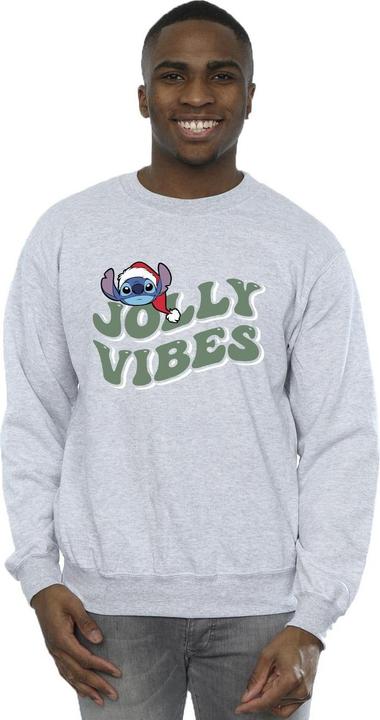 Immagine prodotto Disney Lilo & Stitch Jolly Chilling Vibes Felpa Uomo (L)