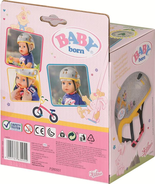 Image du produit Zapf Creation Baby born casque de vélo