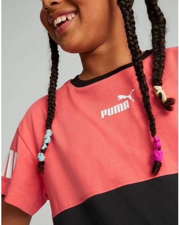Actual product image Puma Power Colorblock Tee G (164)