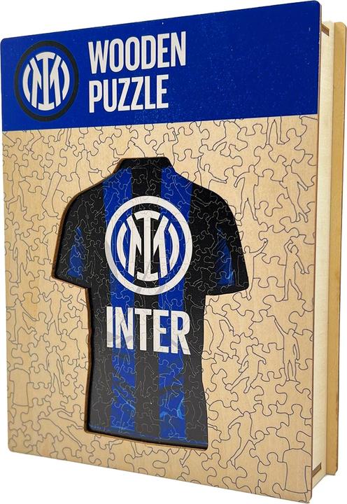 Produktbild Iconic FC Inter Mailand - Trikot - Holz Puzzle Grösse M (270 Teile) (270 Teile)