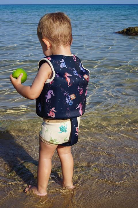 Produktbild Filibabba Schwimmlernweste 5-6 Jahre - Rainbow Reef (20 - 30 kg)
