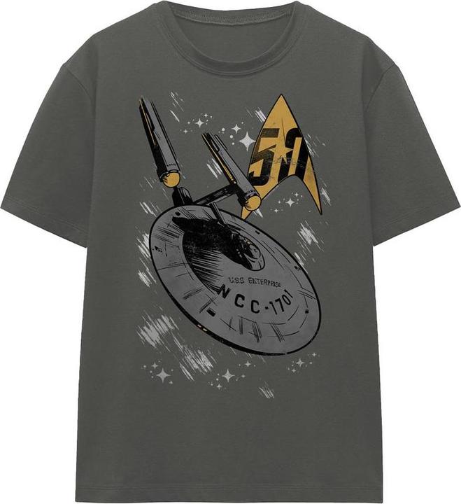 Actual product image Unisex Adult Enterprise Dash T-Shirt (L)