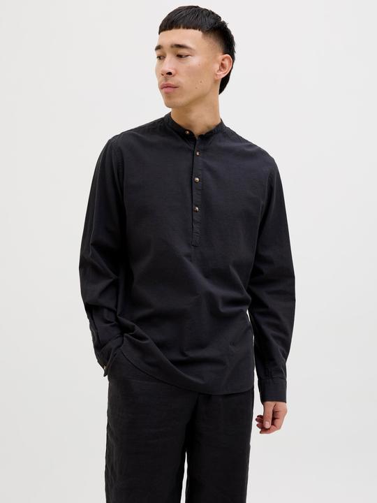 Produktbild Jack & Jones Jjesummer Half Placket Shirt Ls Sn (XL)