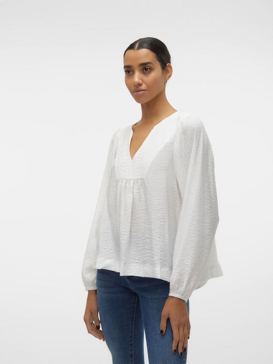 Image du produit Vero Moda Coupe normale Col mandarin Élastique aux poignets Chemise (S)