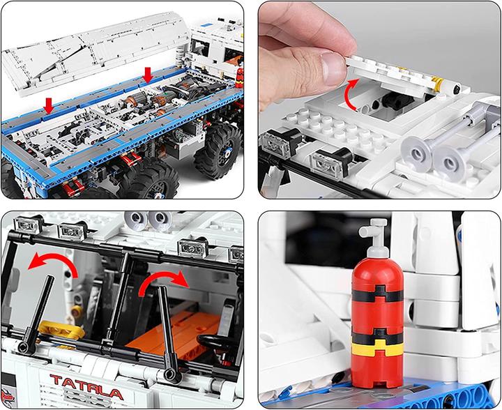 Actual product image Mould King Tatra T813 8x8