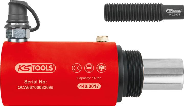 Produktbild KS Tools Kurzhub-Hydraulikzylinder-Satz, 14t, 3-tlg