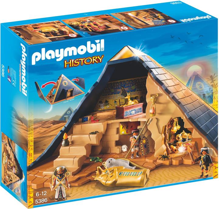 Immagine prodotto Playmobil Piramide del Faraone (5386, Storia di Playmobil)