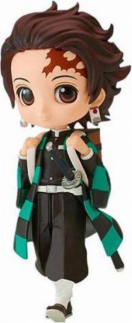 Actual product image Banpresto Demon Slayer Q Posket Petit Vol.6 : Tanjiro Kamado (A) 7cm