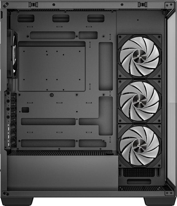 Immagine prodotto NoName CG580 4F (schwarz, Tempered Glass x 2) (ATX, mATX, ITX)