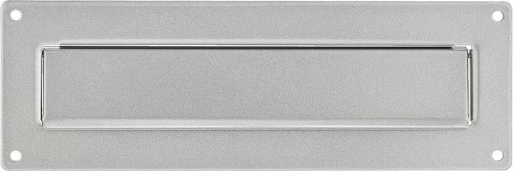 Burg Wächter 32480 PORTA 796 SI Einwurfblende Aluminium, Stahlblech Silber