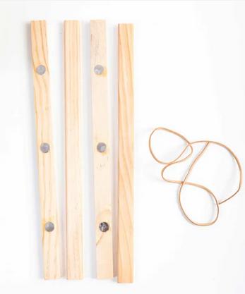Actual product image Craft Buddy Crystal Art Magnetic Display Hangers (41cm)