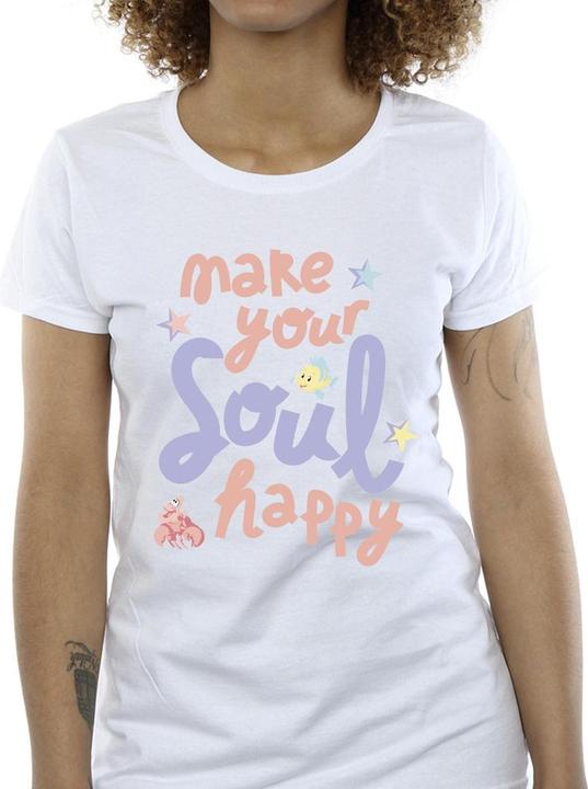Image du produit Disney - T-shirt THE LITTLE MERMAID HAPPY - Femme (XL)