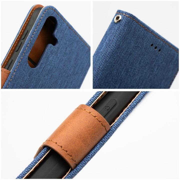 Produktbild OEM Book case JEANS Book for SAMSUNG A40 blue (Samsung Galaxy A40)