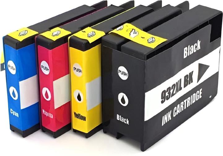Actual product image Hermex Kompatible Tintenpatrone XL für HP OfficeJet 6600 (M, FC, Y, C)