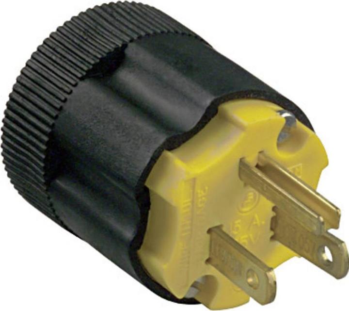 Productafbeelding Bachmann 910.179 3P Zwarte Elektrische Netstekker