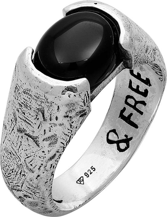 Haze & Glory Ring Liberty - Schwarzer Onyx 925 Silber