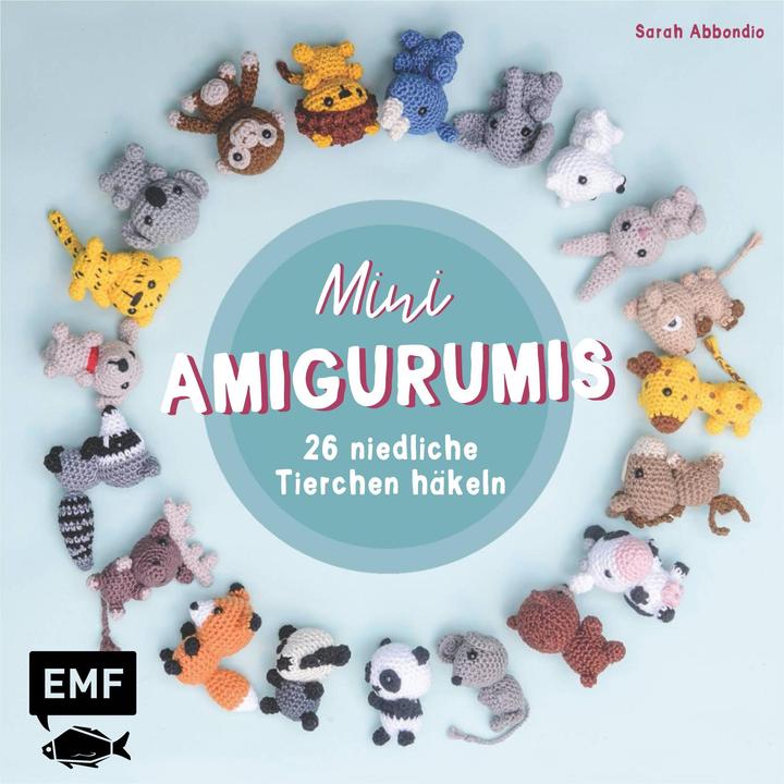Produktbild Mini-Amigurumis (Deutsch, Sarah Abbondio, 2021)