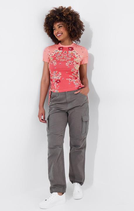 Produktbild Joe Browns Floral Print Rouched Jersey Top (18)