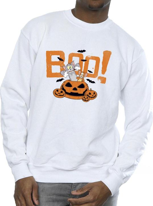 Image du produit Tom & Jerry - Sweat HALLOWEEN BOO! - Homme (XL)