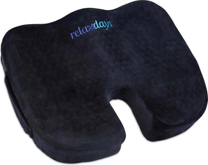Relaxdays Orthopädisches Sitzkissen (46 x 36 x 7 cm)