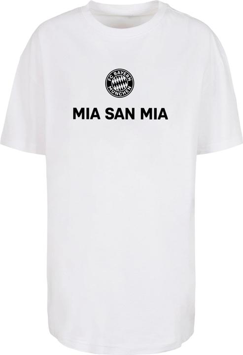 FC Bayern München Ladies Mia San Mia Logo Oversized Boyfriend Tee - 118323