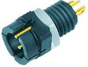 Actual product image Schubiger Series 719 3 pole male panel mount