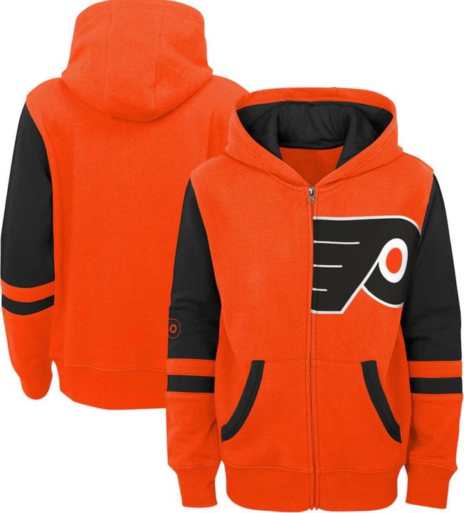 Image du produit Outerstuff NHL YTH Sweat à capuche avec fermeture éclair sur toute la longueur (Philadelphia, 18 M) (18)