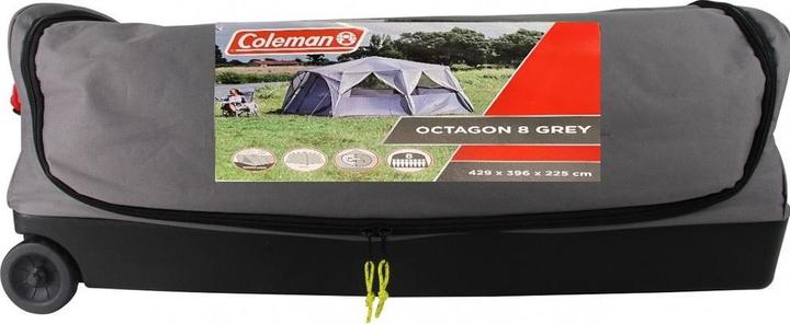 Actual product image Coleman 2176828 Octagon tent with large windows, with 360° panoramic view (Dome tent, 20.70 kg, 8 persons)