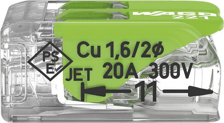 Actual product image Wago Connection clamp