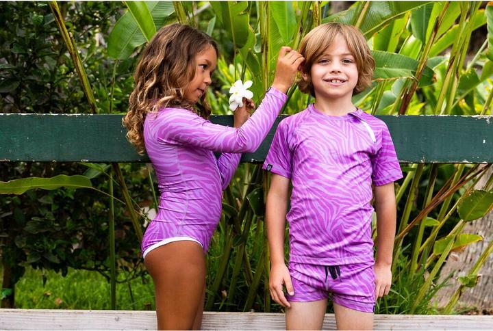 Image du produit Beach & Bandits Maillot de bain UV Purple Shade Tiger (92)