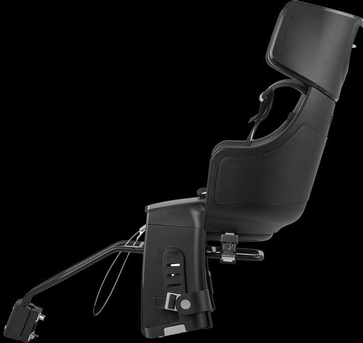 Actual product image bobike Exclusive Tour Plus - frame-mounted bike seat City black