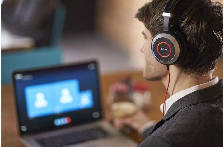Actual product image Jabra Evolve 80 (Cable, USB-A)
