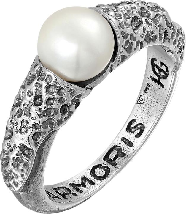 Haze & Glory Ring Perle Vintage 925 Silber