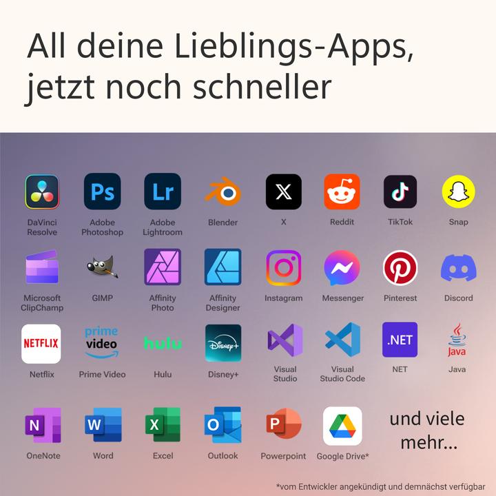 Produktbild Microsoft Surface Pro – Copilot+ PC (mit Netzteil) – 11. Edition (13", Snapdragon X Elite X1E-80-100, 16 GB, 512 GB, Ohne Tastaturlayout)