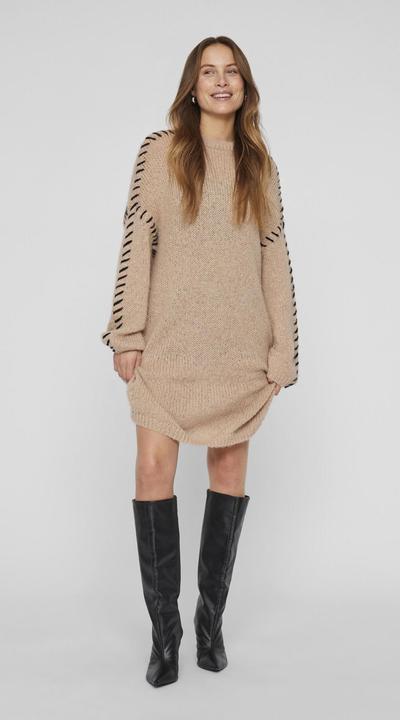 Actual product image Vila Long Sleeve Knit Dress (S)